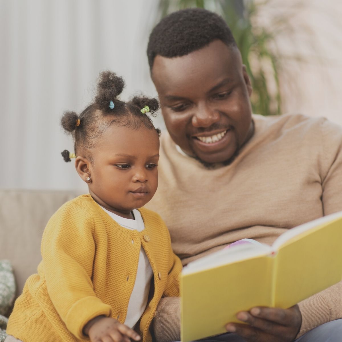 Father Reading to child