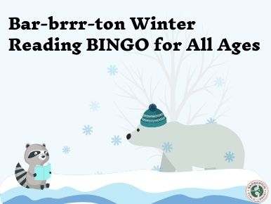 Bar-Brrrr-Ton Winter Reading BINGO